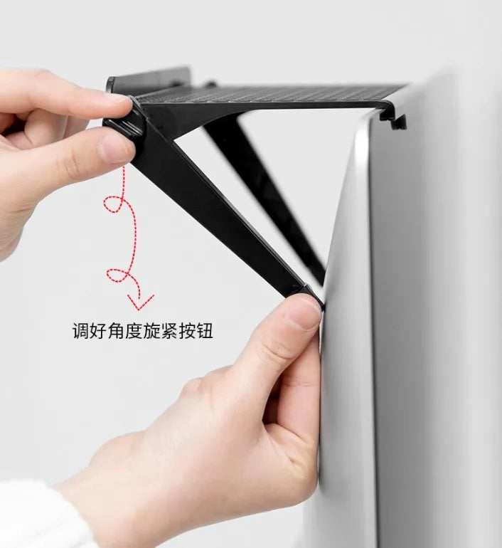 Adjustable TV Screen Top Shelf Rack Holder Computer Monitor Desktop Screen Top Shelf TV Buddy Organizer Home Office Storage Rack