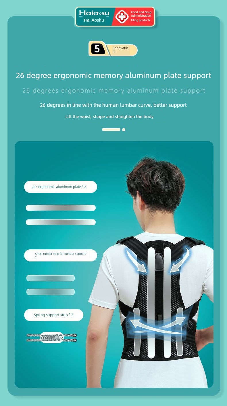 Adult Female Men Special Improvement Shoulder Back Straightener