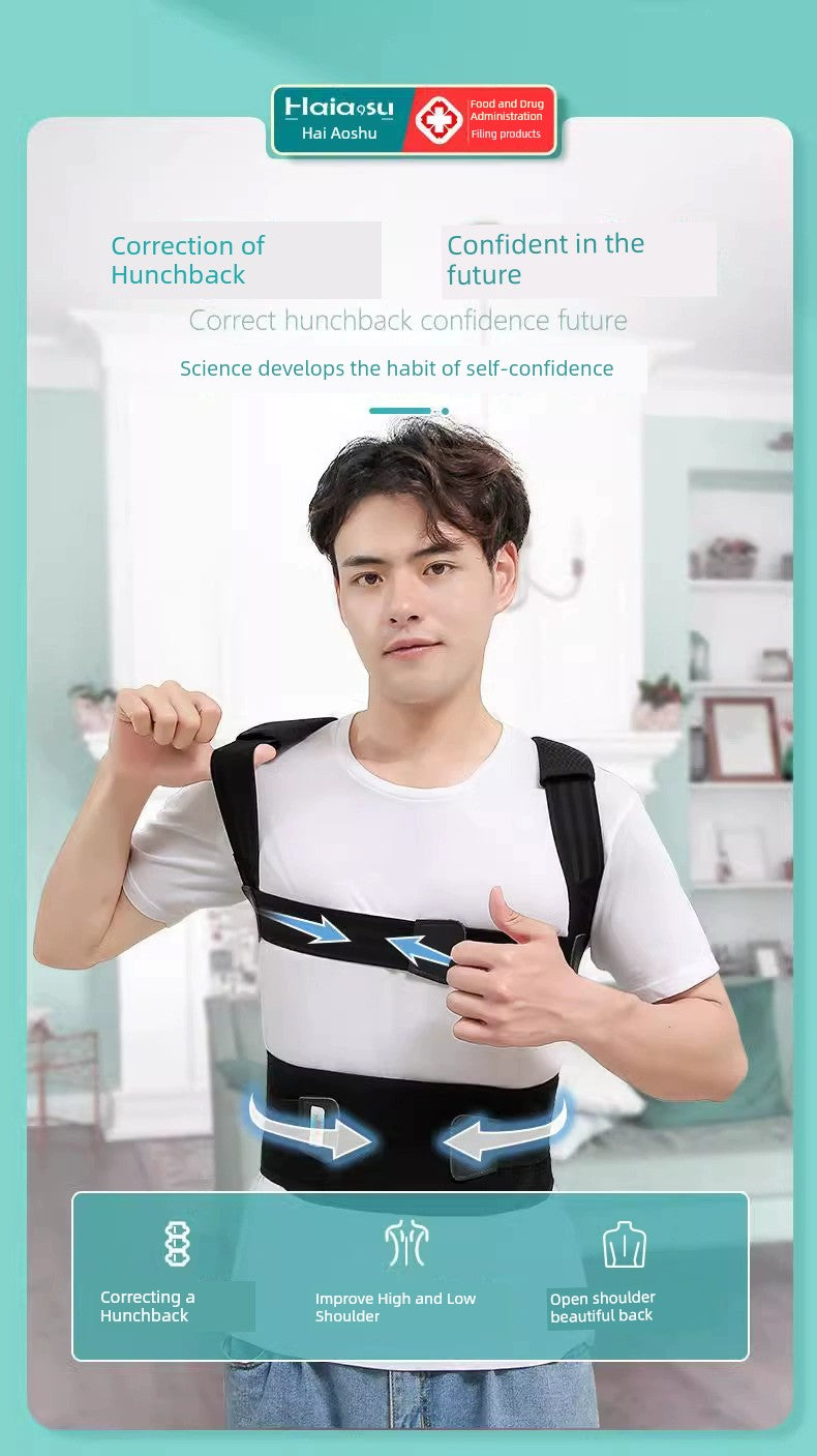 Adult Female Men Special Improvement Shoulder Back Straightener