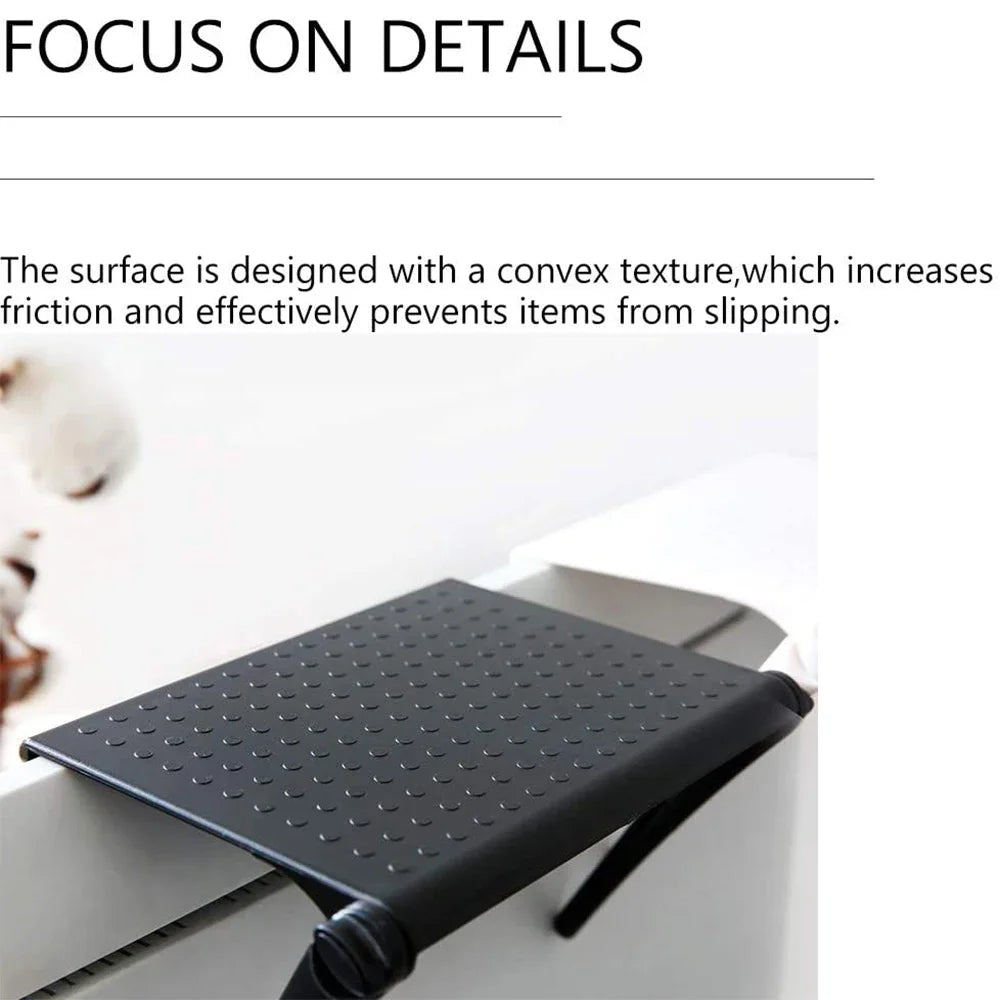 Computer Monitor TV Screen Rack Top Shelf Storage for Office Supplies Decorations Remote Control Organizer Space-saving