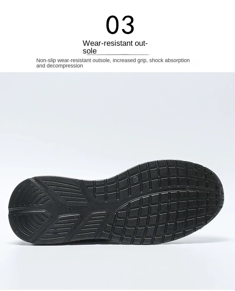 New Men's Running Shoes Fresh Breathable Outdoor Sports Shoes Large Mesh Running Shoes Sneakers Running Shoes MEN