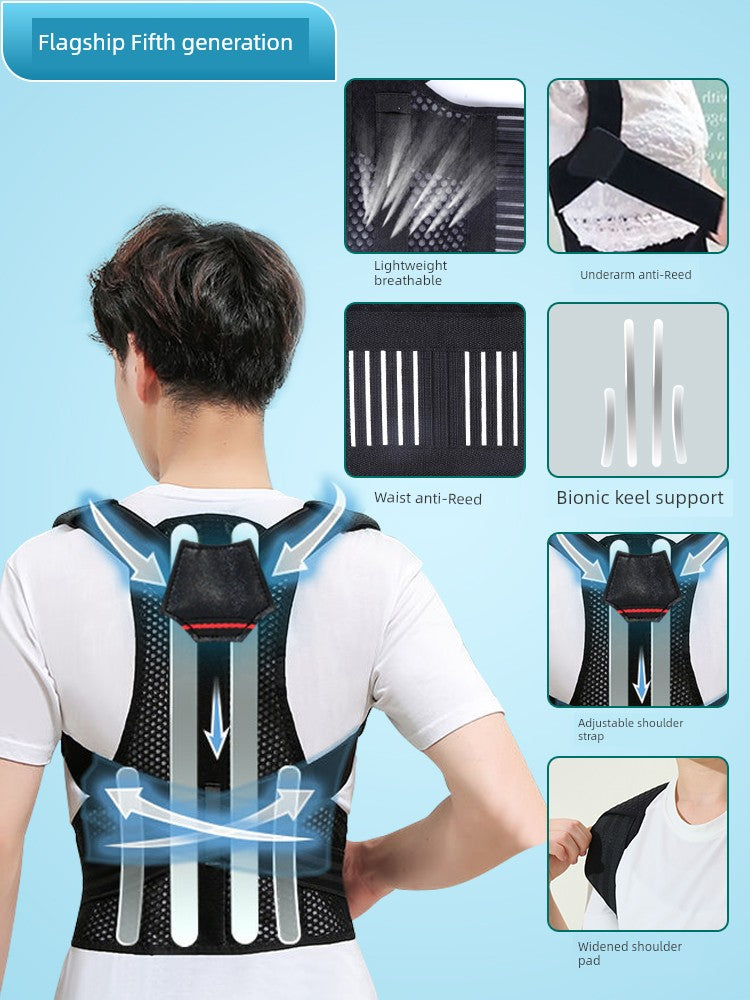 Adult Female Men Special Improvement Shoulder Back Straightener