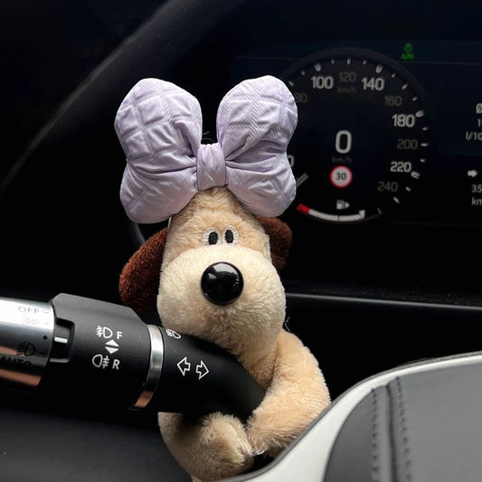 Skin-friendly Steering Lights Wiper Dolls Safe Fine Stitching Car Decoration Dolls Car Pilot Dolls